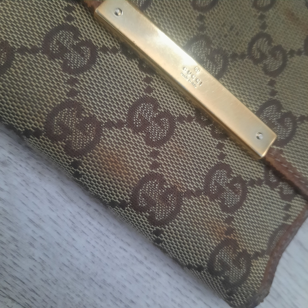 Gucci Monogram Wallet - image 3
